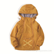 Hooded Plus Fleece Boy Jacket